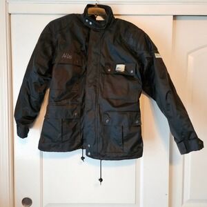 Black Women's Waterproof Moto Jacket